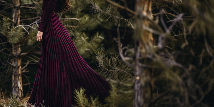 long maxi skirts | Shop made in Canada mini, midi and maxi skirts for women | Organic cotton, wool and silk women's summer skirts | Econica