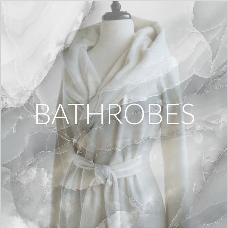 Long organic cotton bath robes for women | Shop organic women's robes | Econica