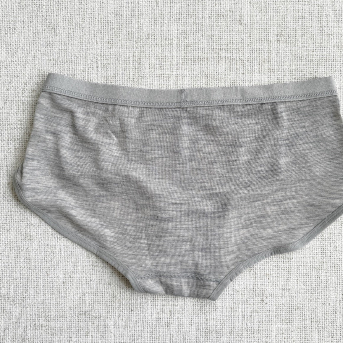 100% light summer merino wool underwear for women, made in Canada merino wool boyshorts