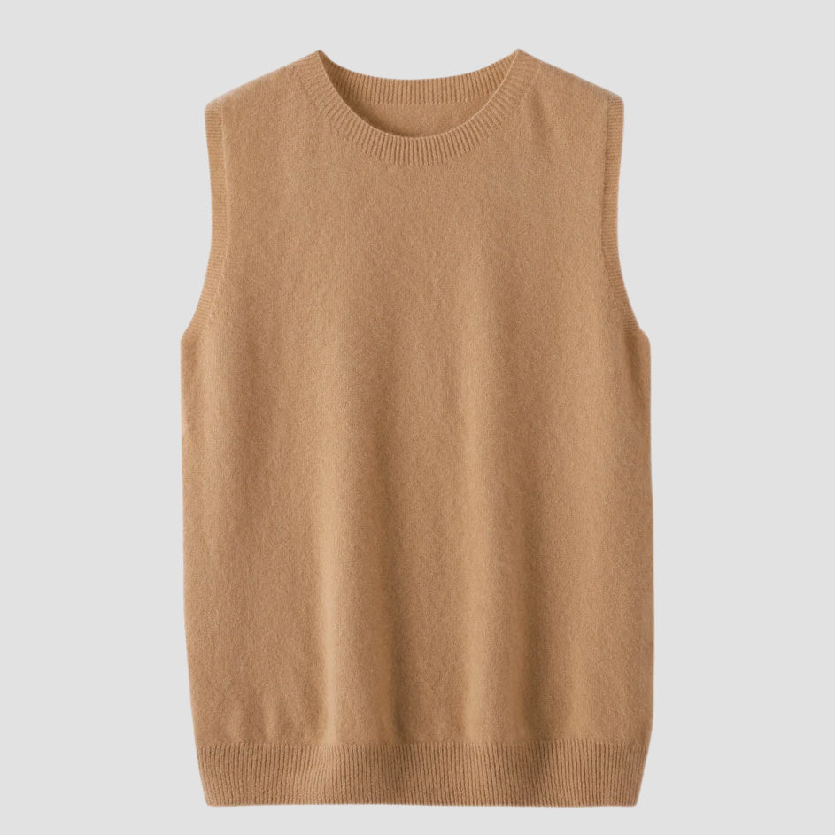 tan merino wool top