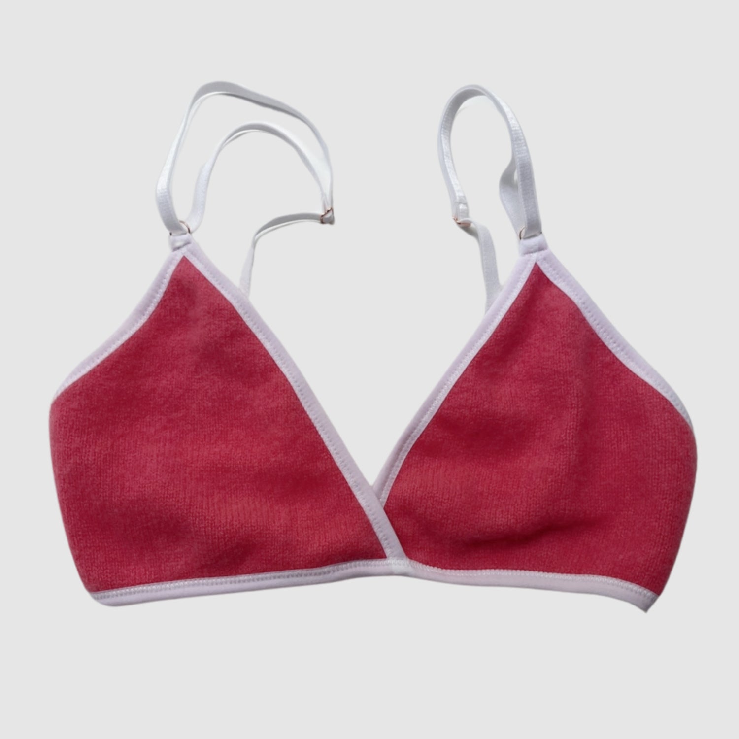 Pink Cashmere Wool bra  Made in Canada cashmere lingerie shop – econica
