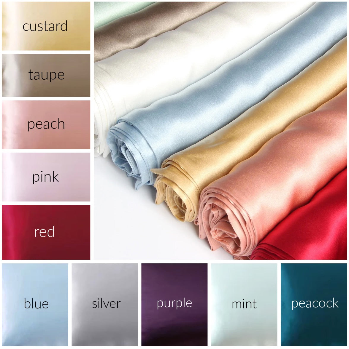 natural silk pillow cases from canada