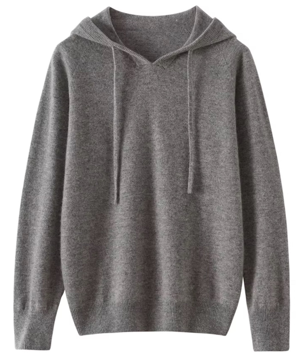 Cashmere knit hooded top | 15 Colors