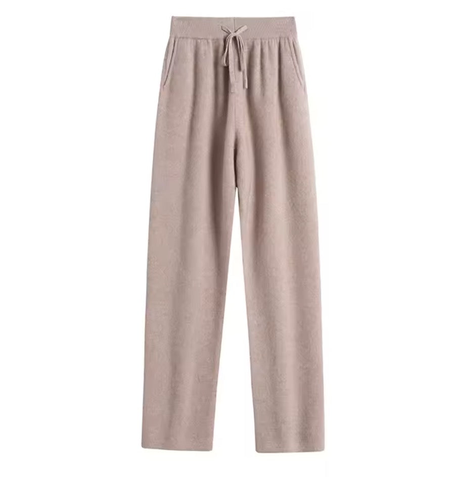 CLEARANCE | Warm wool pants with pockets | 4 Colors | Women’s knitwear