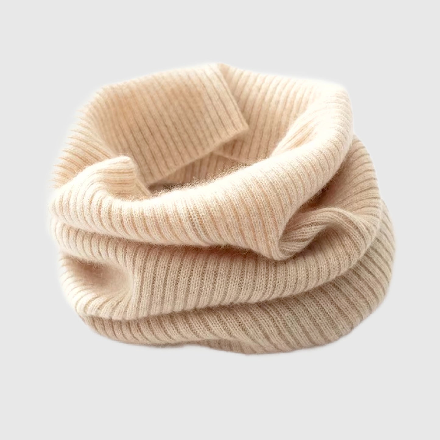 Slouchy cashmere neck warmer cowl | Cashmere Infinity Scarf | 4 Colors