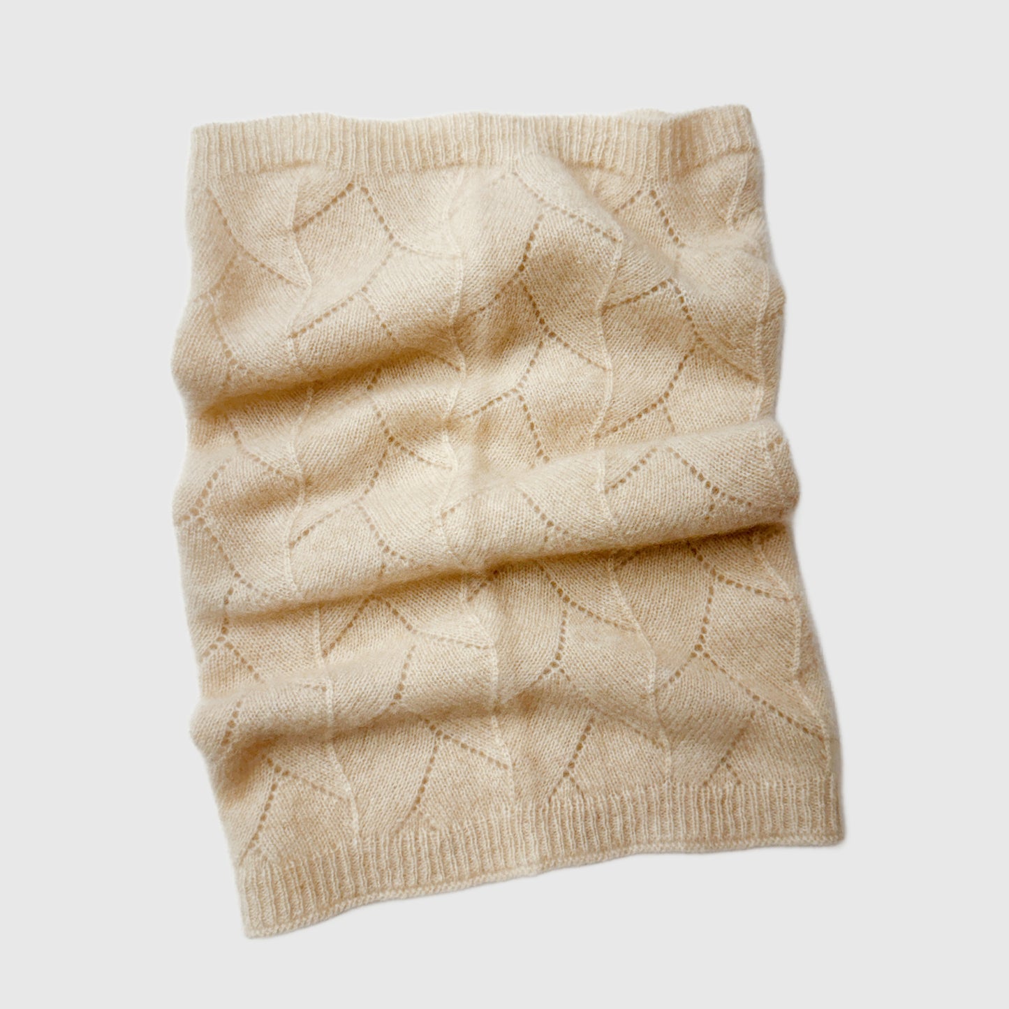 Cashmere lace neck warmer | Infinity Scarf | Cashmere accessories