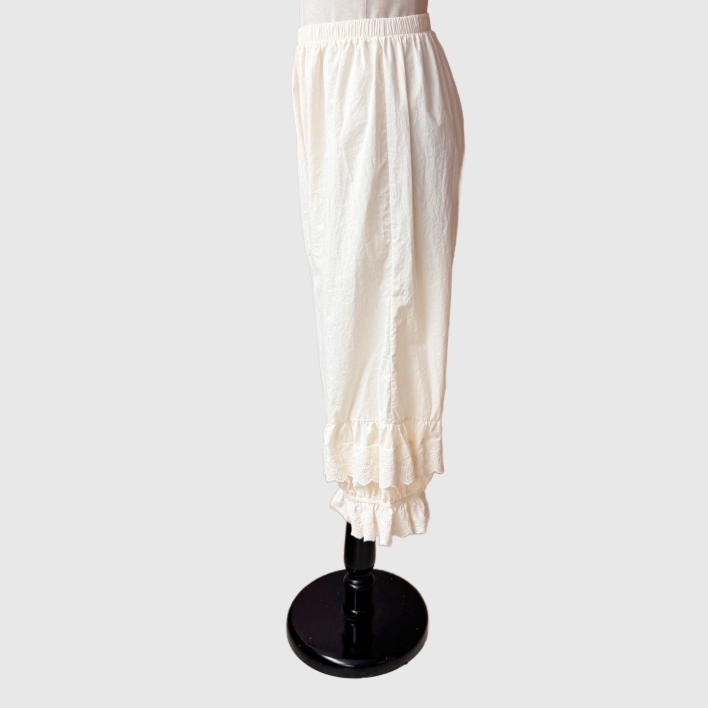 Ruffled Bloomers | Pure cotton Victorian style under pants