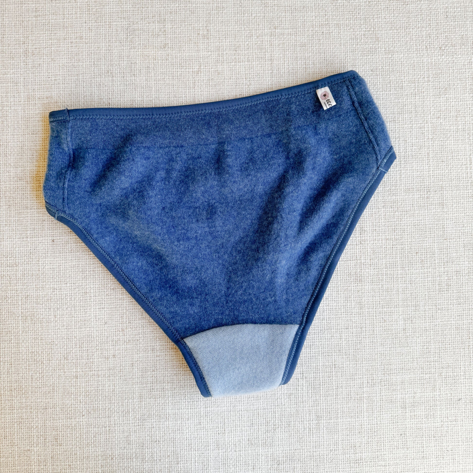 shop 100% cashmere blue cashmere bikini brief 