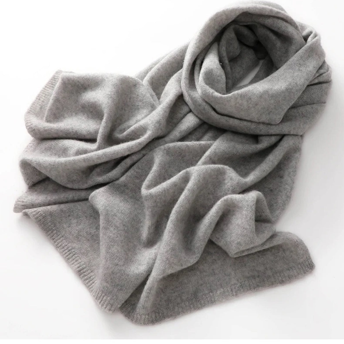 Oversized pure cashmere scarf | Cashmere scarves and wraps