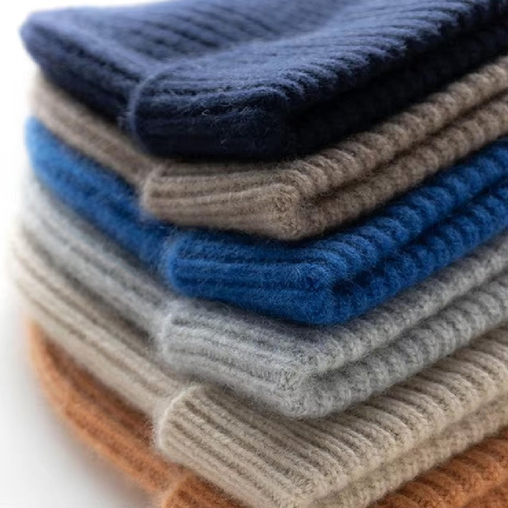cashmere beanie hat