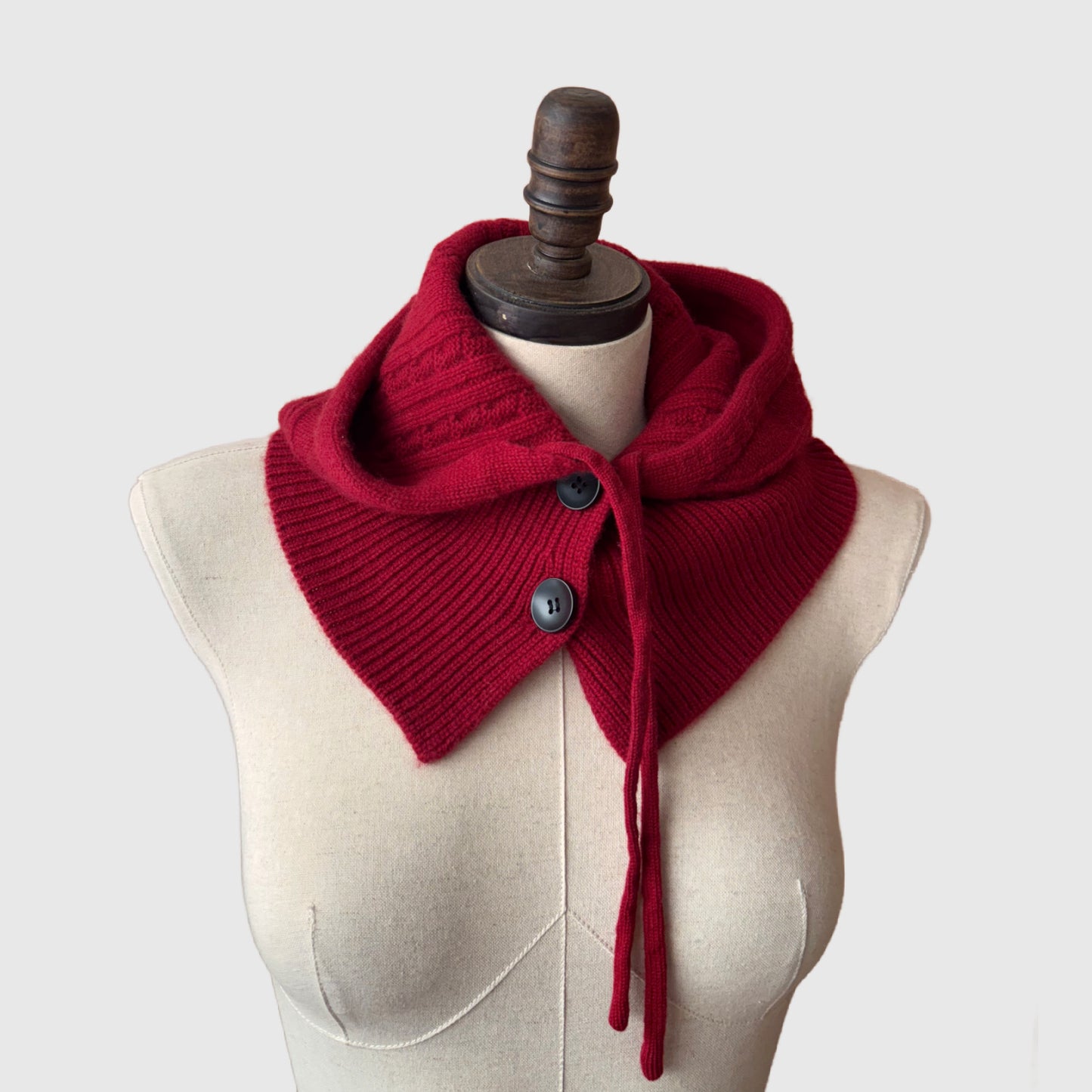 Cashmere Hood scarf | Cashmere hats and neck warmers by Econica