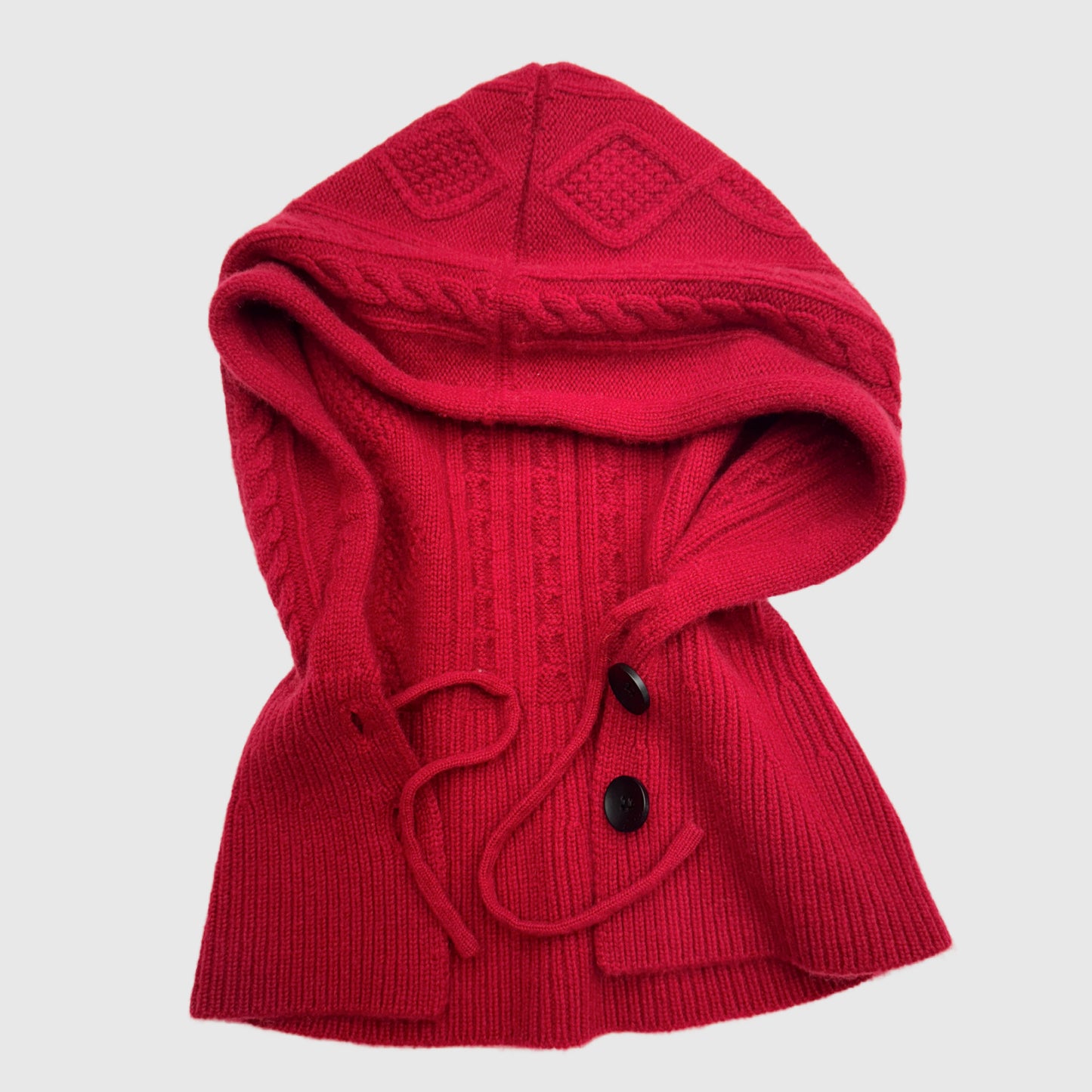 Cashmere Hood scarf | Cashmere hats and neck warmers by Econica