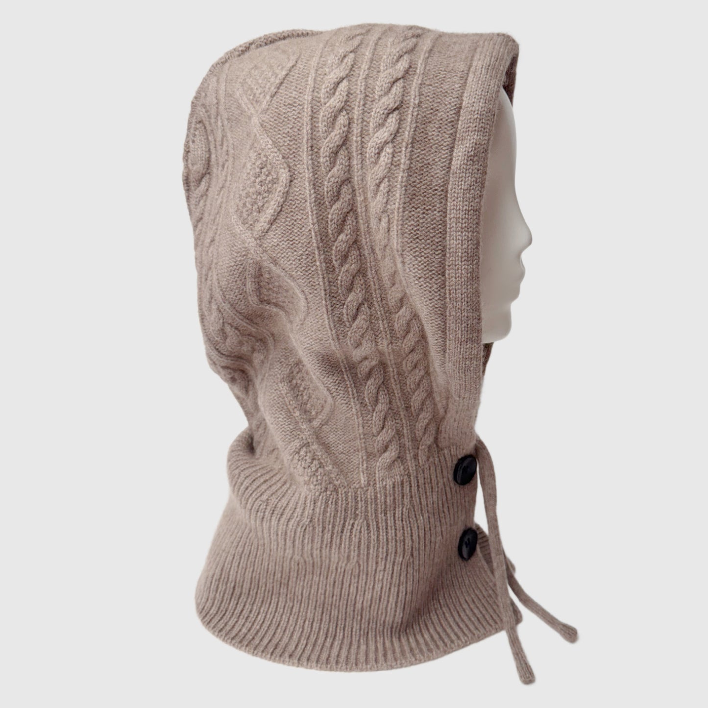 Cashmere Hood scarf | Cashmere hats and neck warmers by Econica