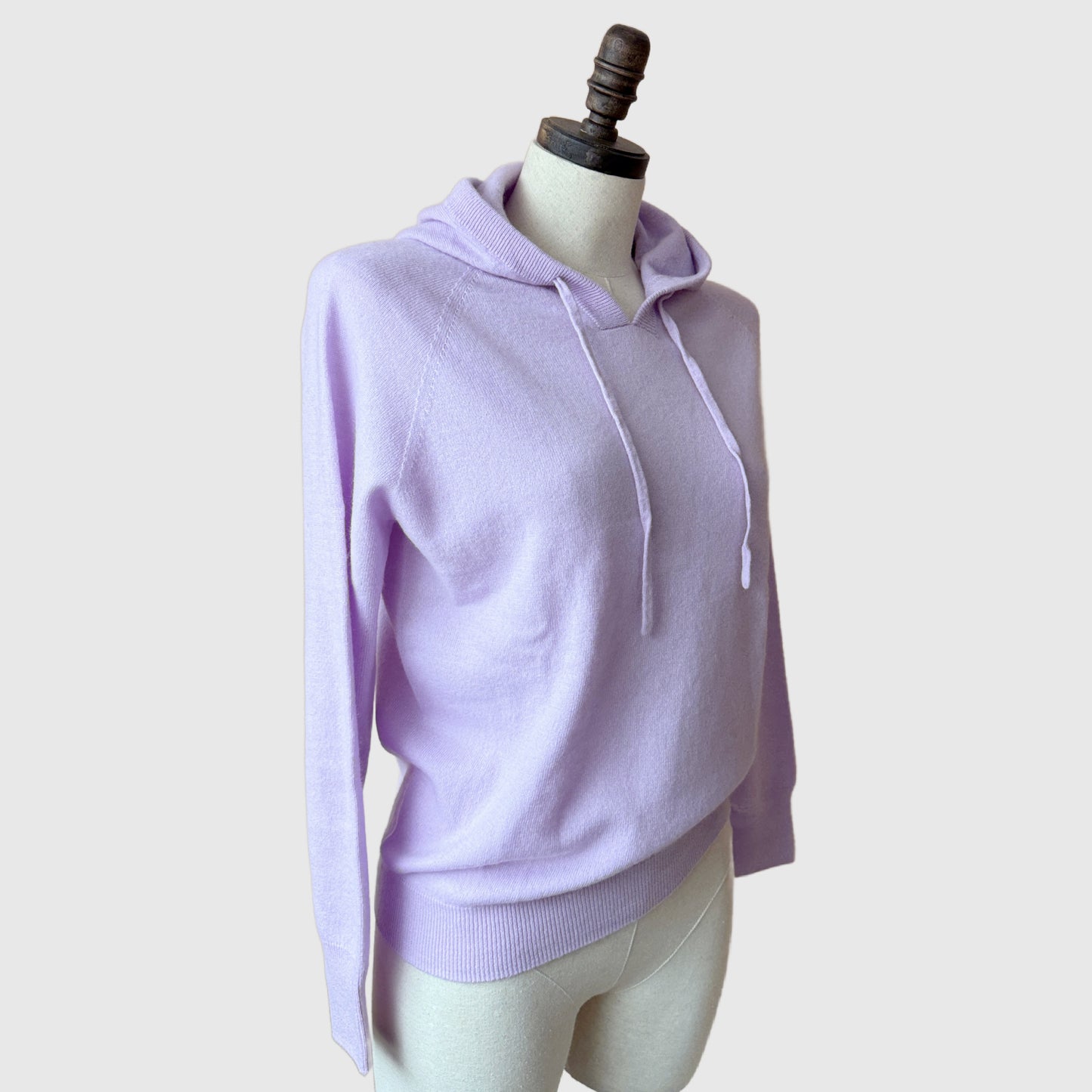 100% Cashmere knit hooded top | 14 Colors