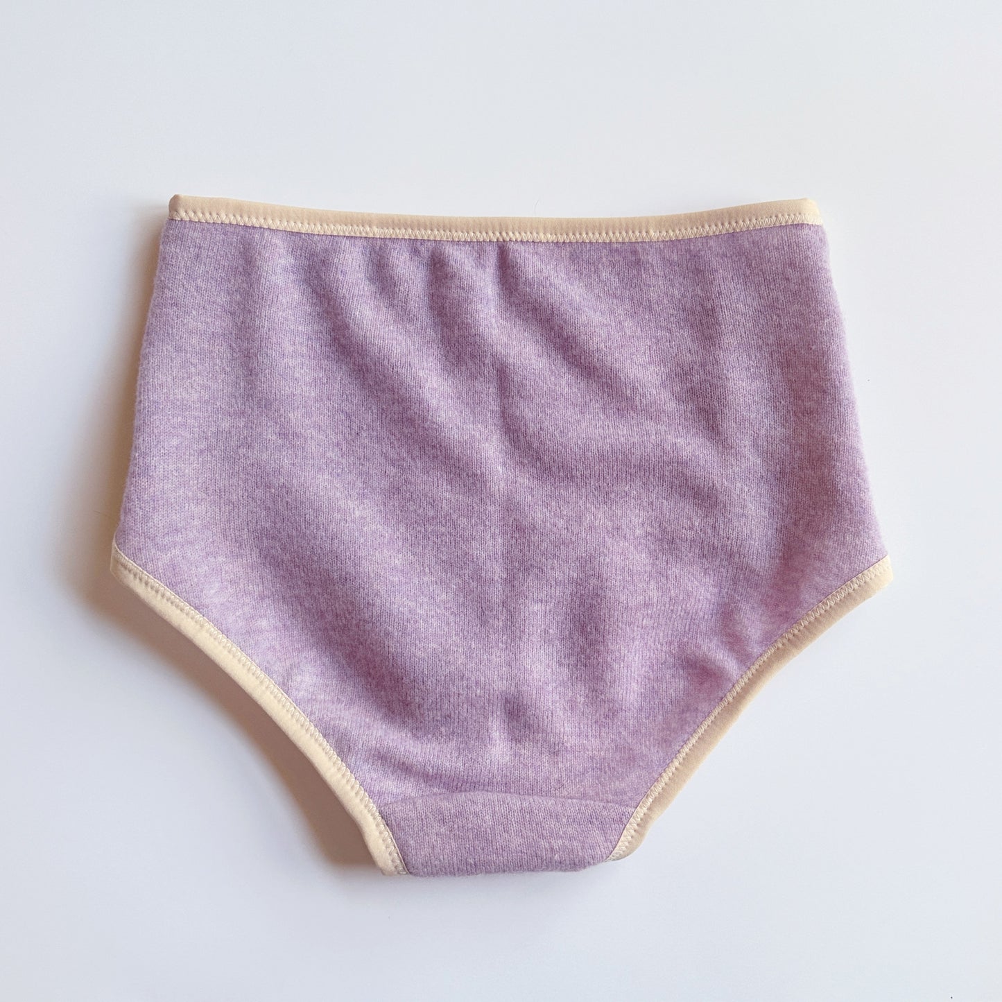 High Waisted Cashmere underwear French brief Large | Ready to ship