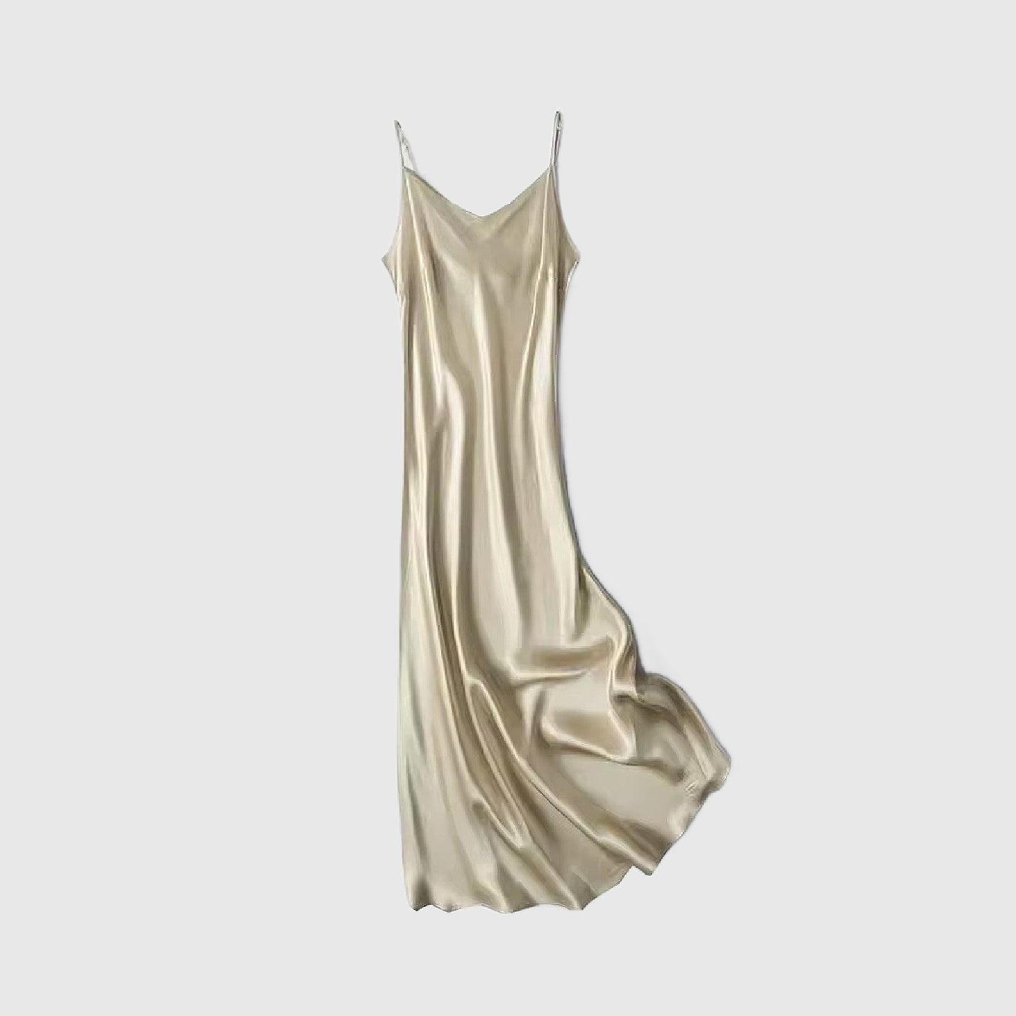 Natural Silk Long Slip Dress | 10 Colors | Women’s loungewear
