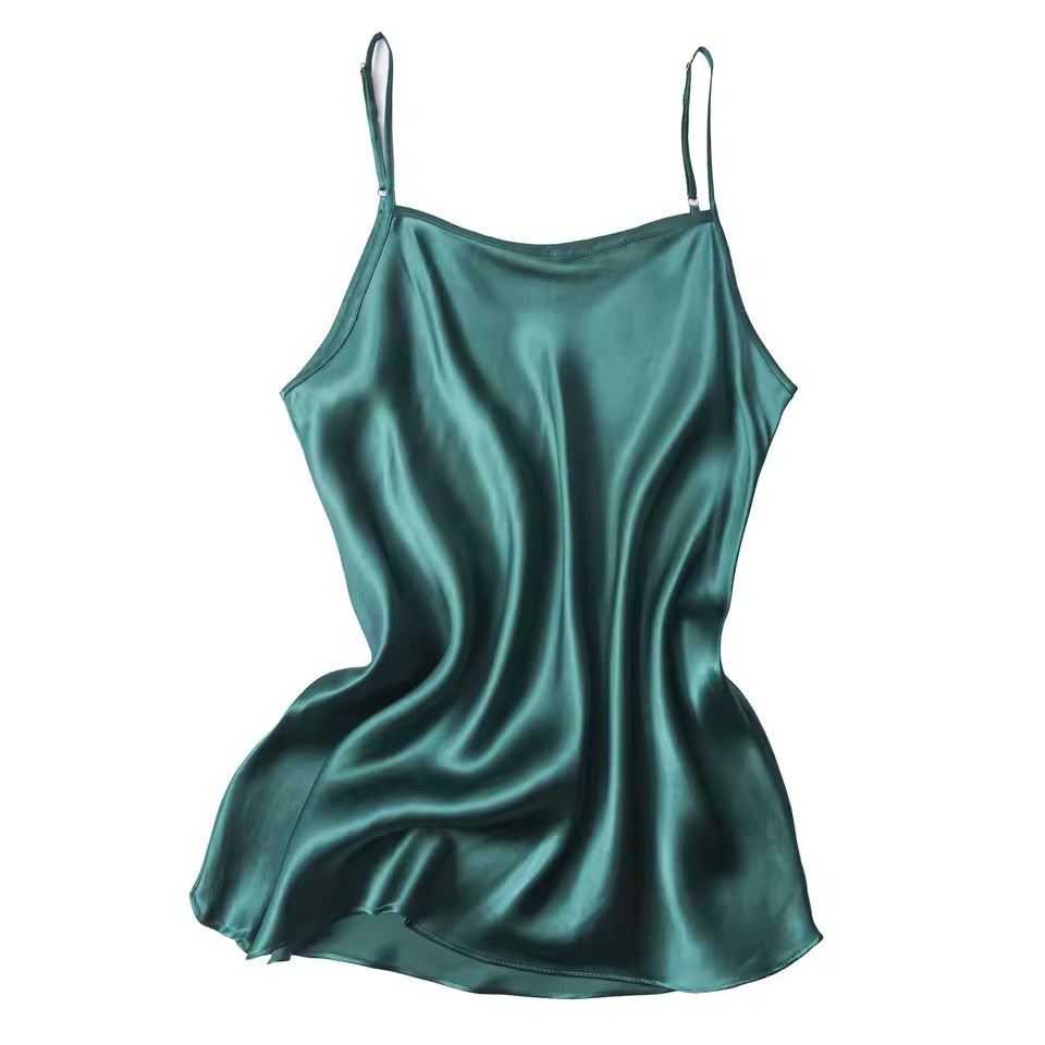 Natural Silk Camisole | 12 Colors | Women’s silk loungewear
