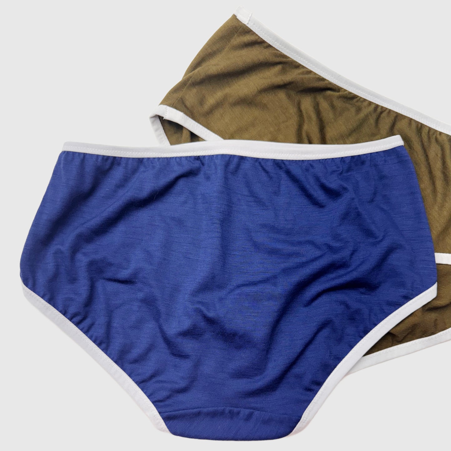 Set of 2 Full Coverage Merino Wool underwear Large | Ready-To-Ship