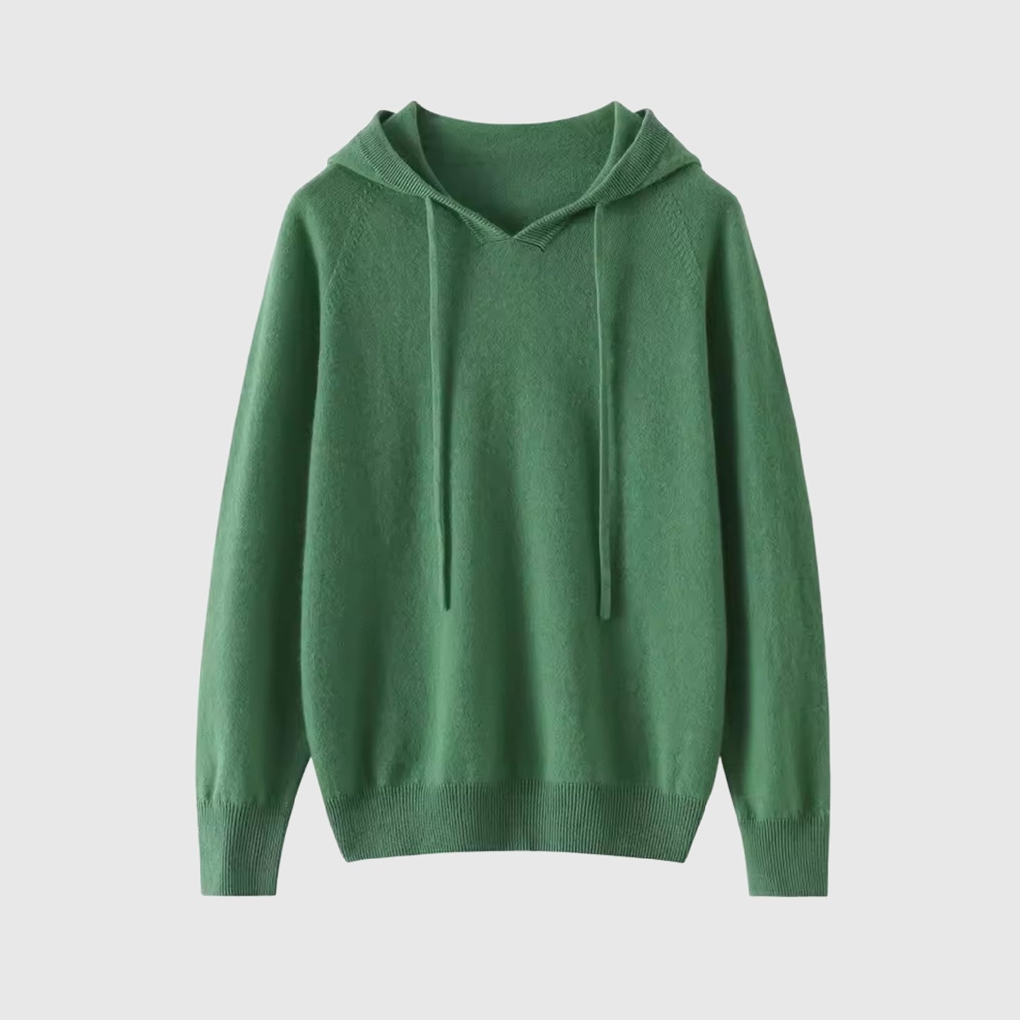 Cashmere knit hooded top | 15 Colors