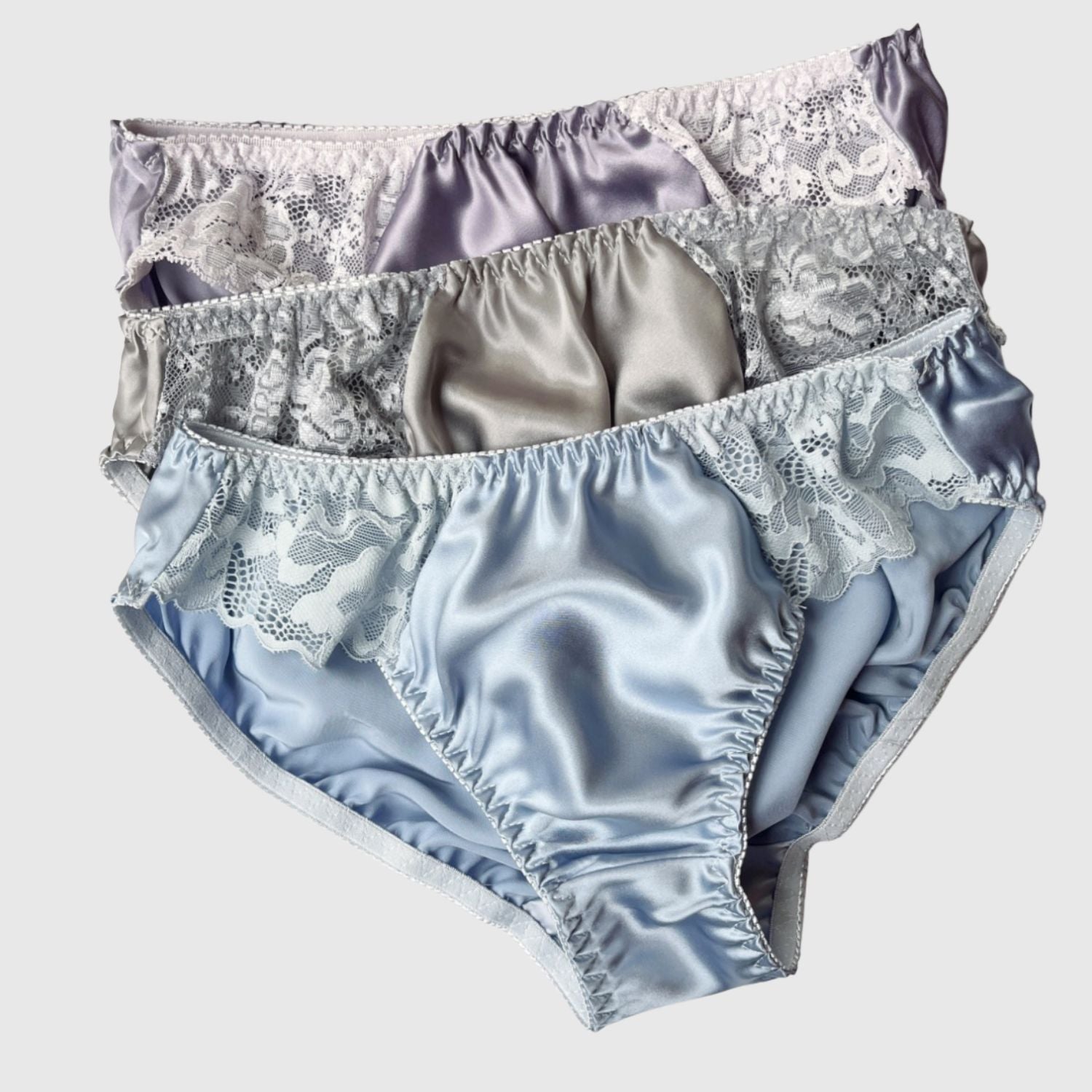 Micro Modal Underwear for Pregnant Women, Silver Knitted seamless underwear