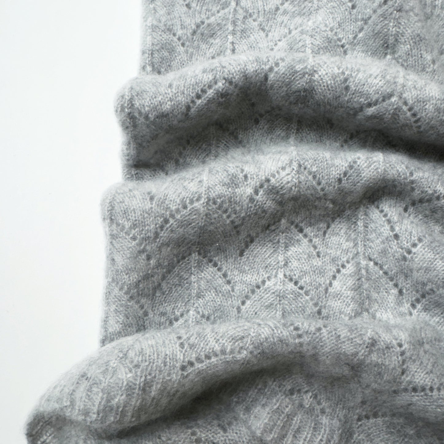 Cashmere lace neck warmer | Infinity Scarf | Cashmere accessories
