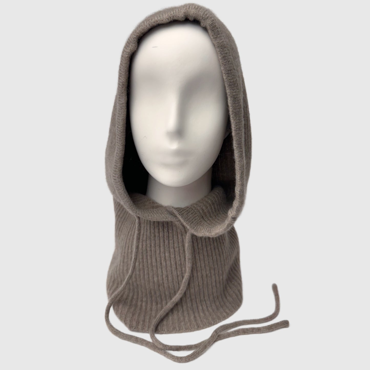 Cashmere Hooded Neck warmer scarf | Cashmere hats and neck warmers by Econica