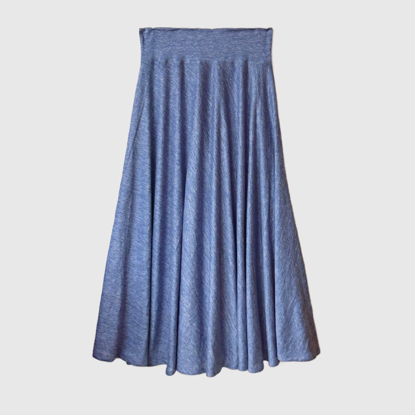 Linen skirt | Extra long and flare | Linen summer Collection by Econica