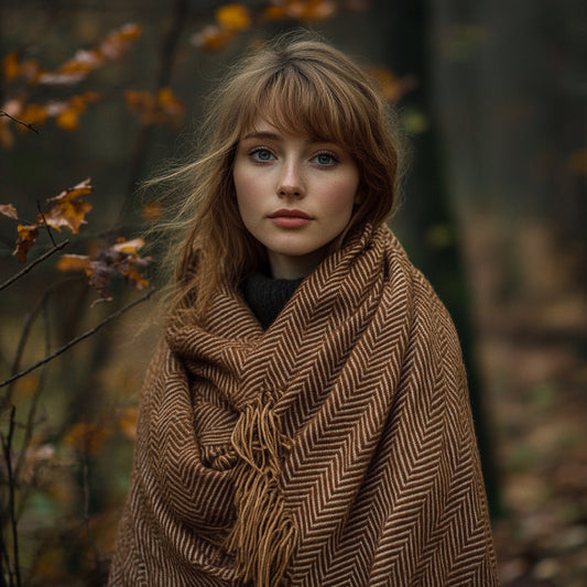 warm merino wool wrap shawl