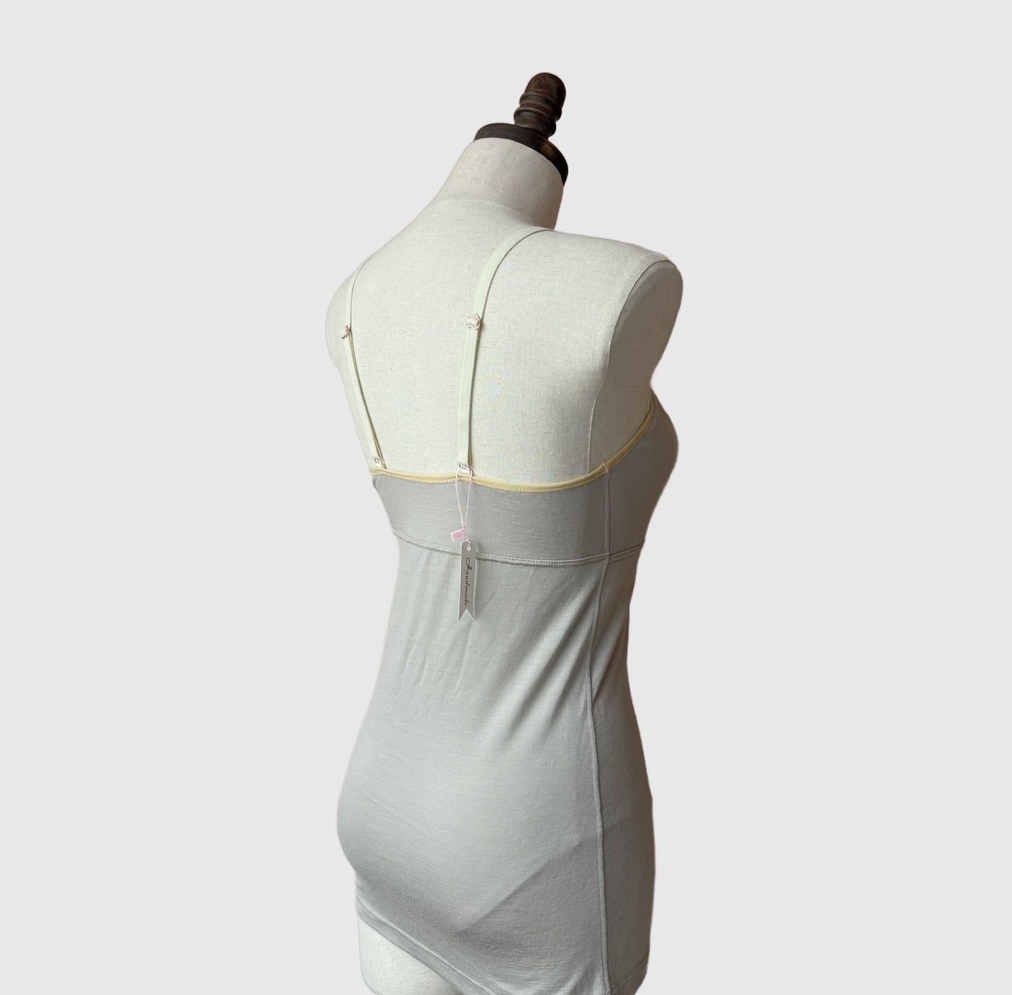 CLEARANCE Fitted merino wool camisole Women's Small/Medium | Ready-to-ship | Handmade in Canada