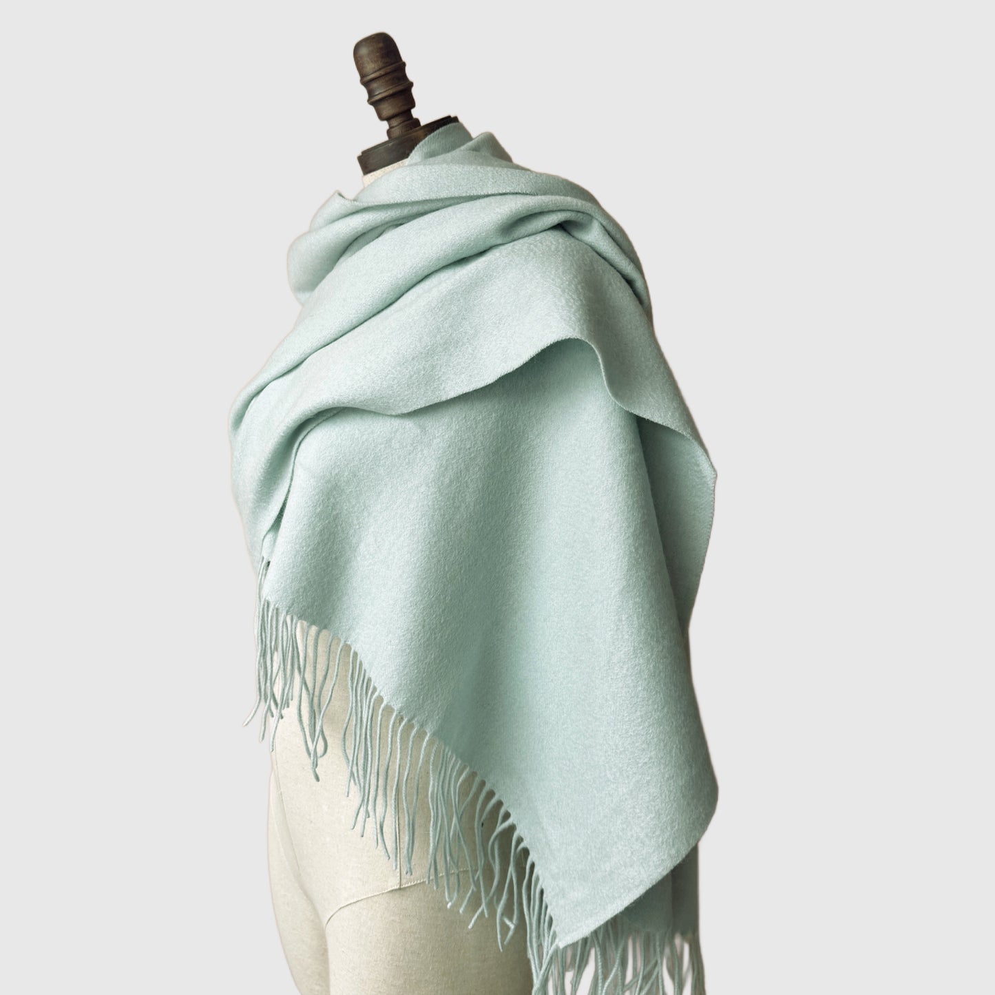 Mint Oversized Lambswool scarf | 16 Colors