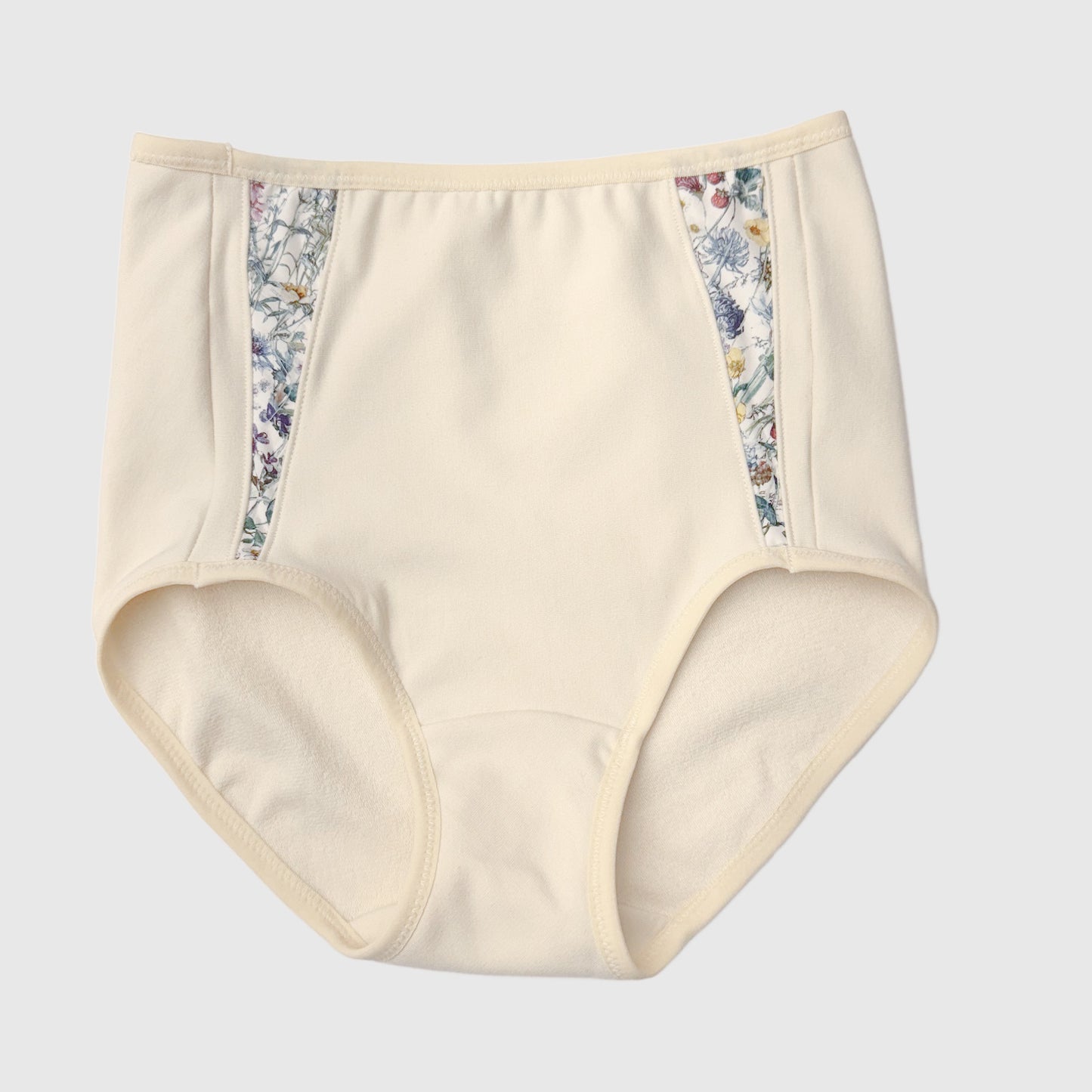 Organic cotton french brief | Handmade in Canada Natural underwear