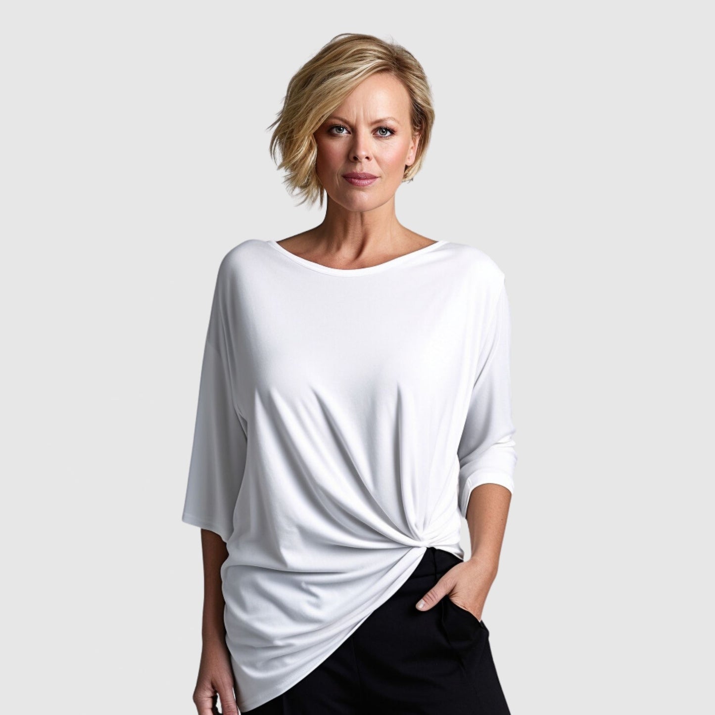 relaxed fit tunic top