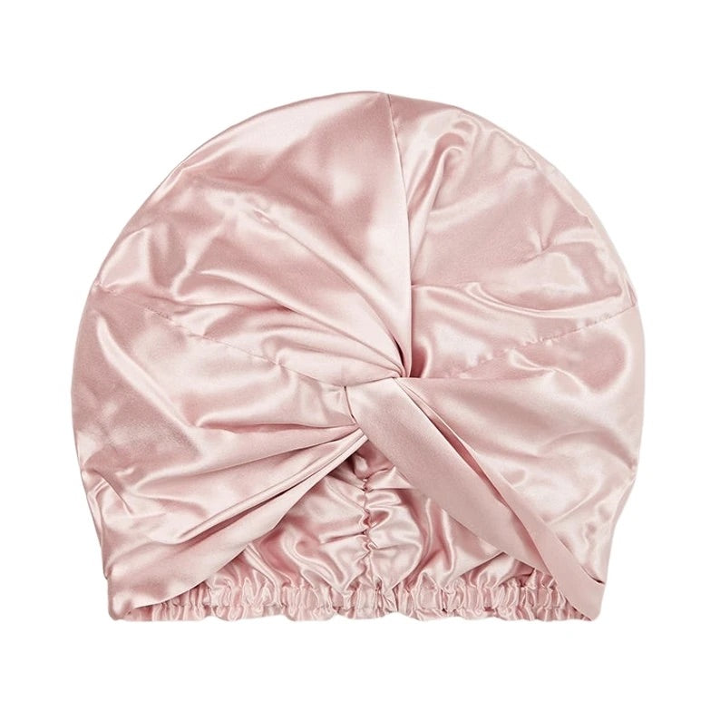 100% Mulberry Silk Hair Turban | 10 Colors