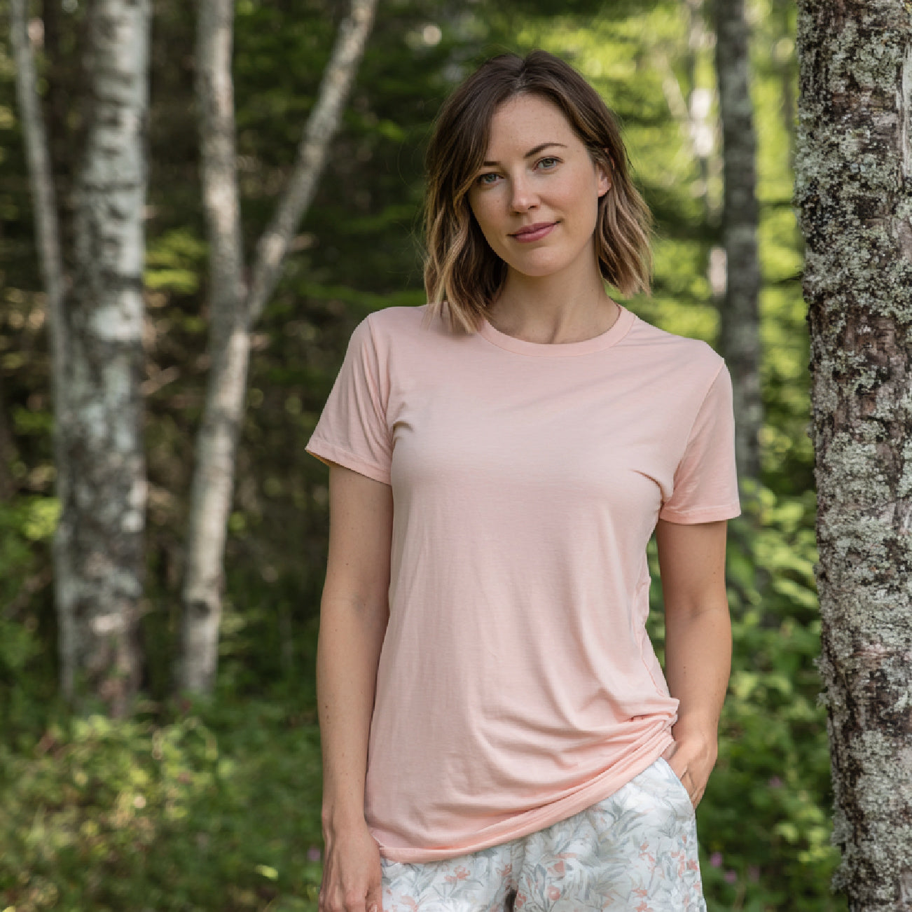Basic favourite tee shirt | Organic cotton | 10 Colors | Women’s casual daywear