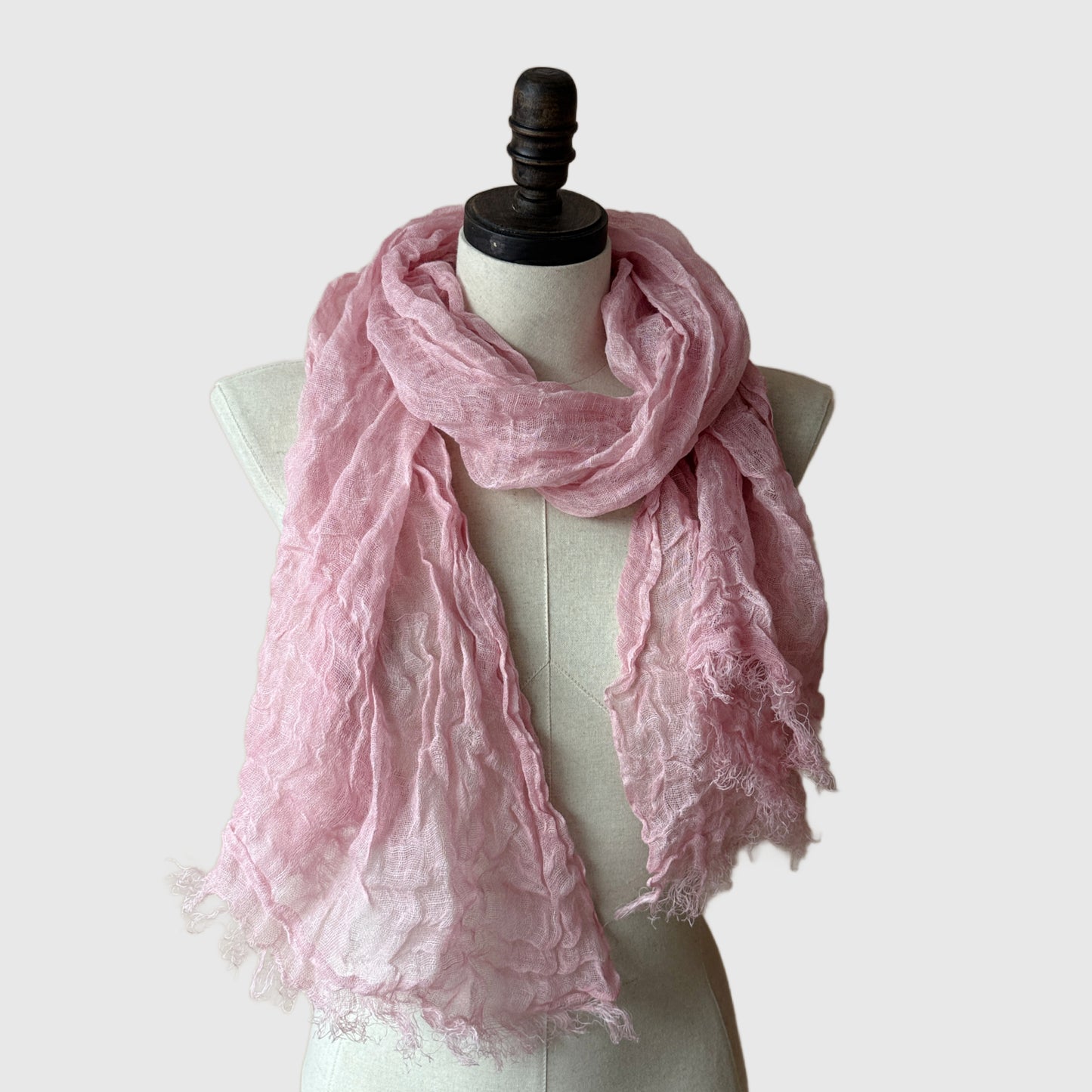 Linen Summer Scarf | Limited Edition | Linen scarves and shawls by Econica