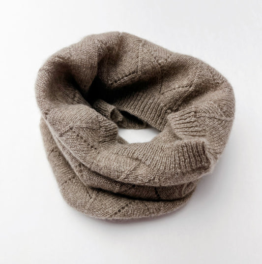 natural 100% cashmere neck warmers