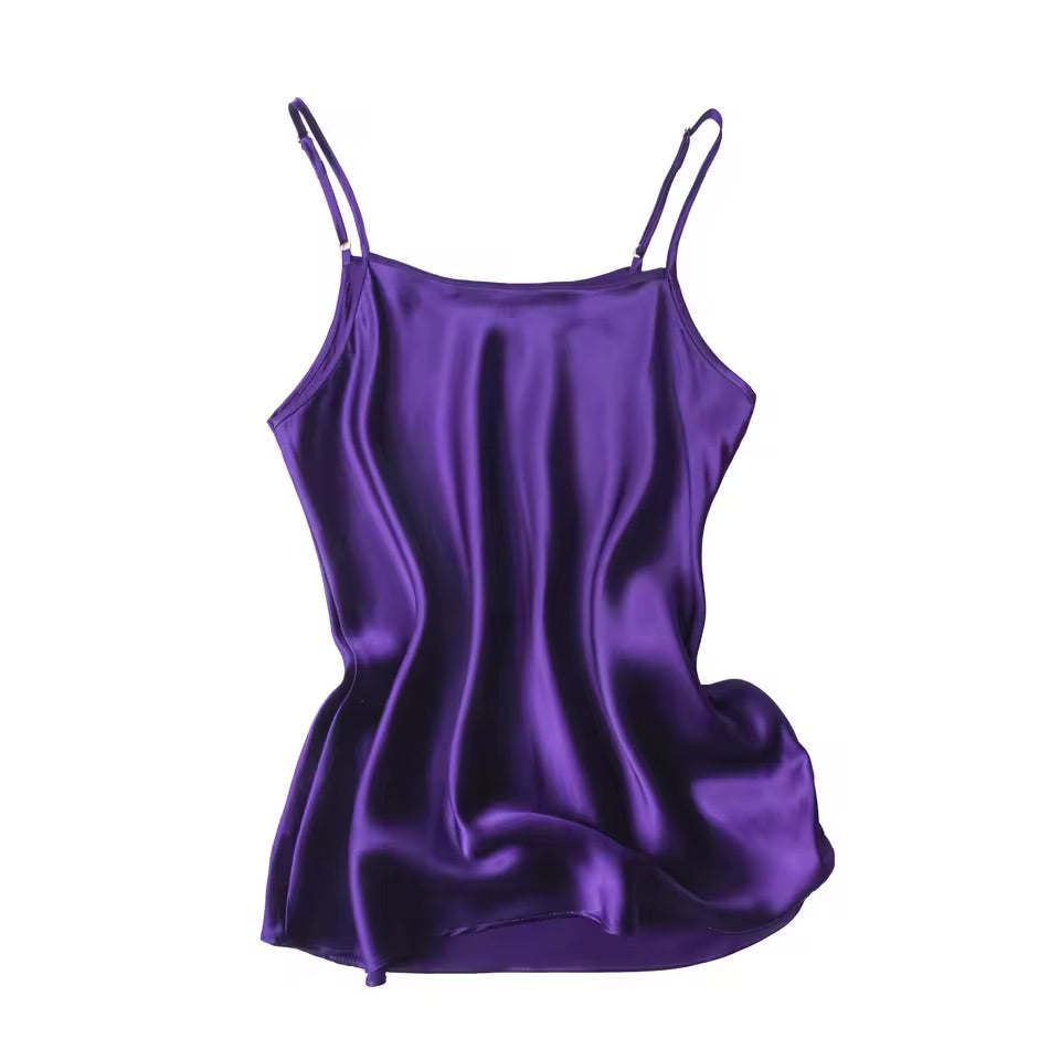 Natural Silk Camisole | 12 Colors | Women’s silk loungewear