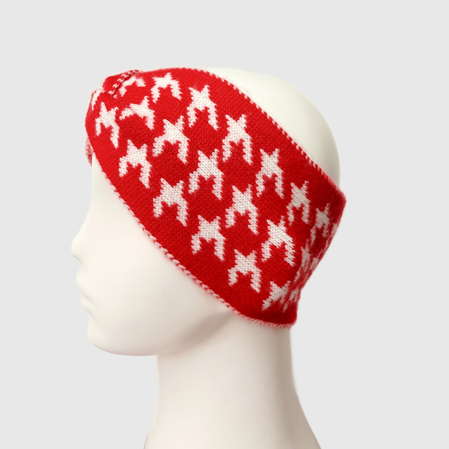 Cashmere double knit twisted headband | Cashmere accessories by Econica