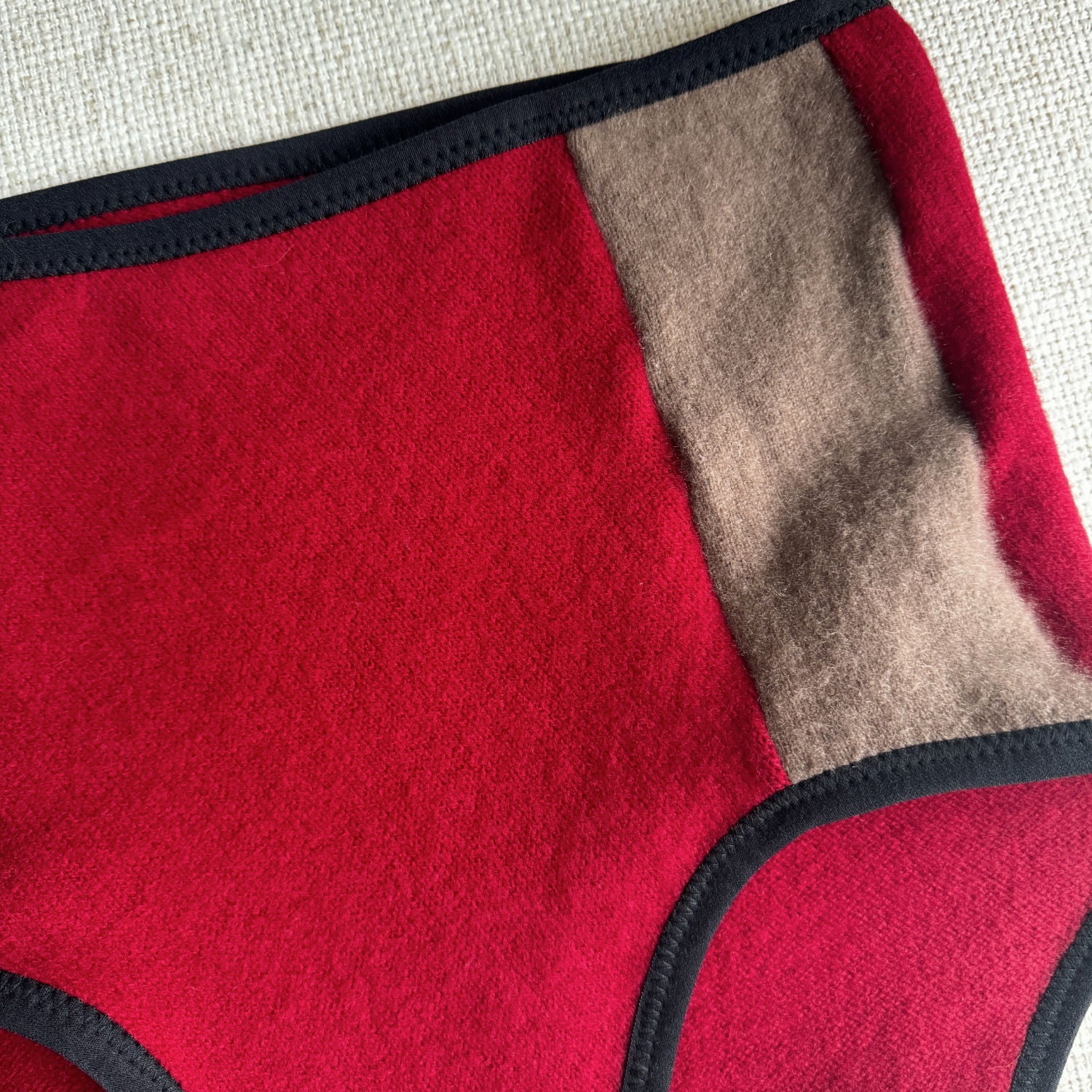 Shop best red cashmere panties for women, luxury underwear 