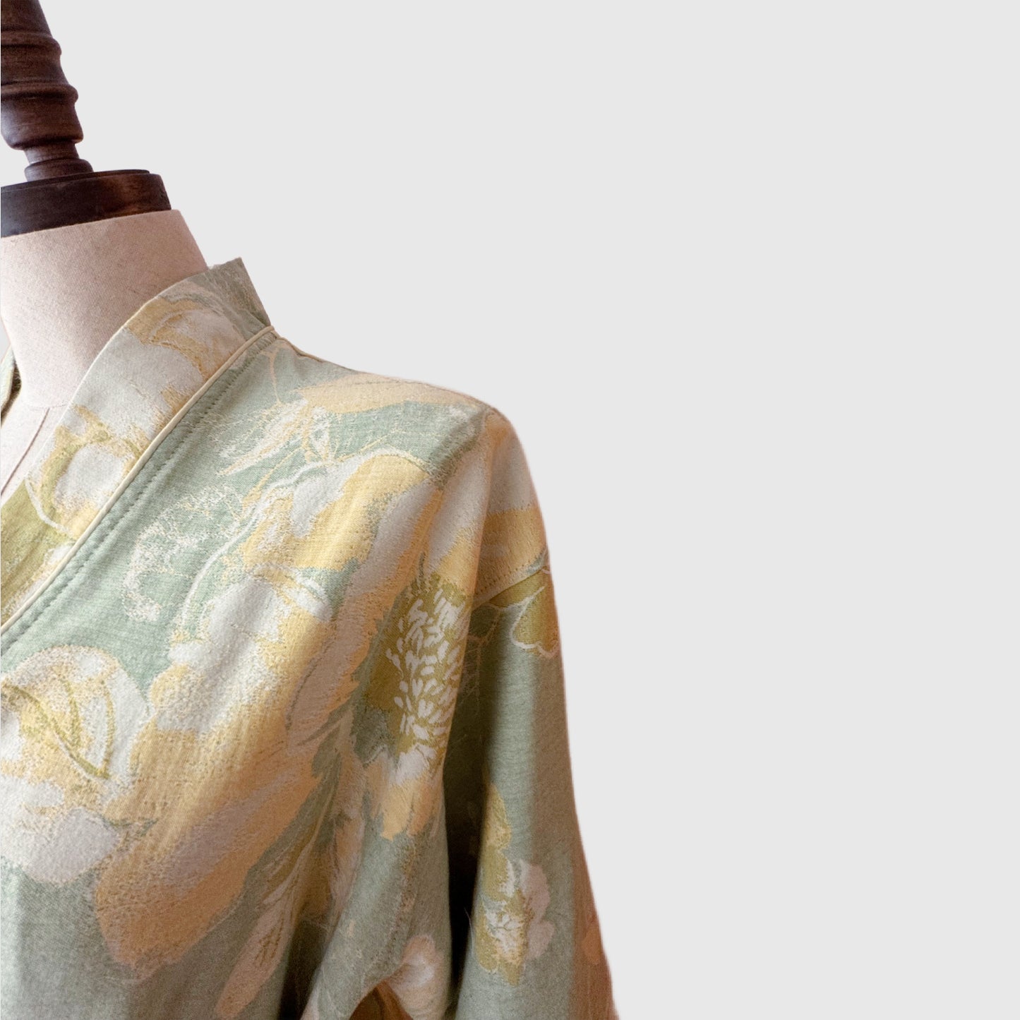 100% Cotton Bathrobe with floral motif | 4 Colors | Women’s loungewear