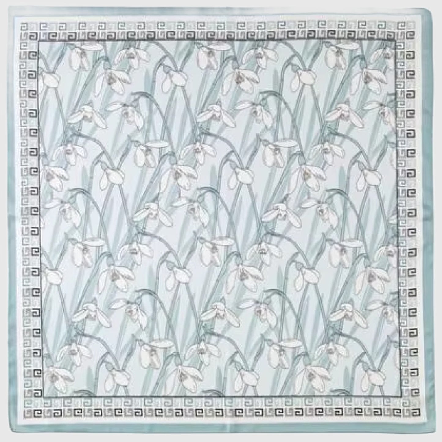 Large Square Silk Shawl | Pure Silk Scarf