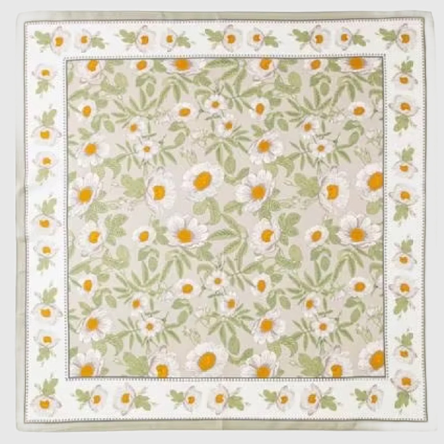 Large Square Silk Shawl | Pure Silk Scarf