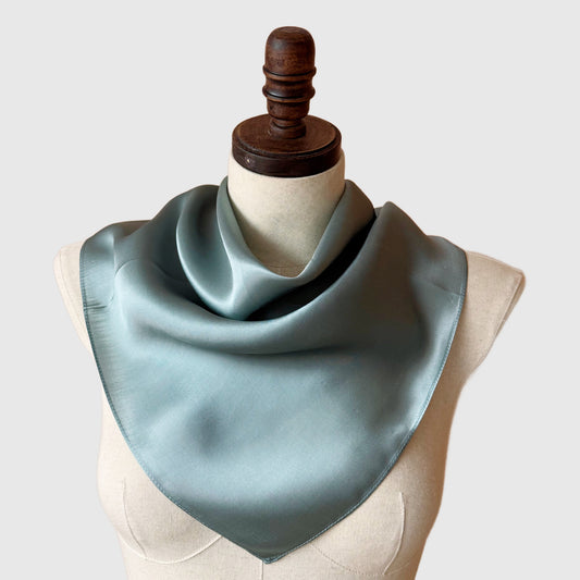 100% Mulberry Silk Neck Scarf | 12 Colors | Silk Summer Necktie