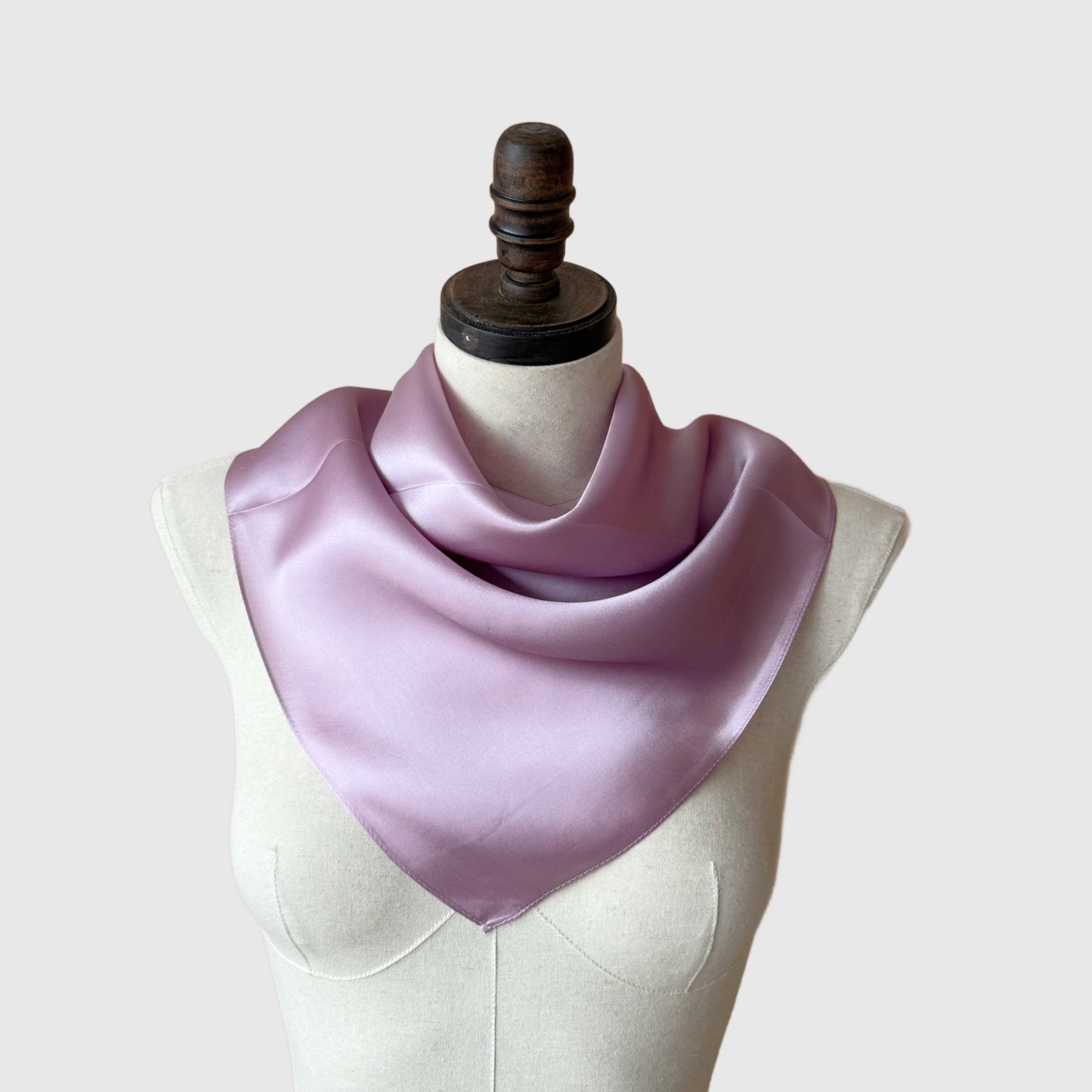 100% Mulberry Silk Neck Scarf | 12 Colors | Silk Summer Necktie
