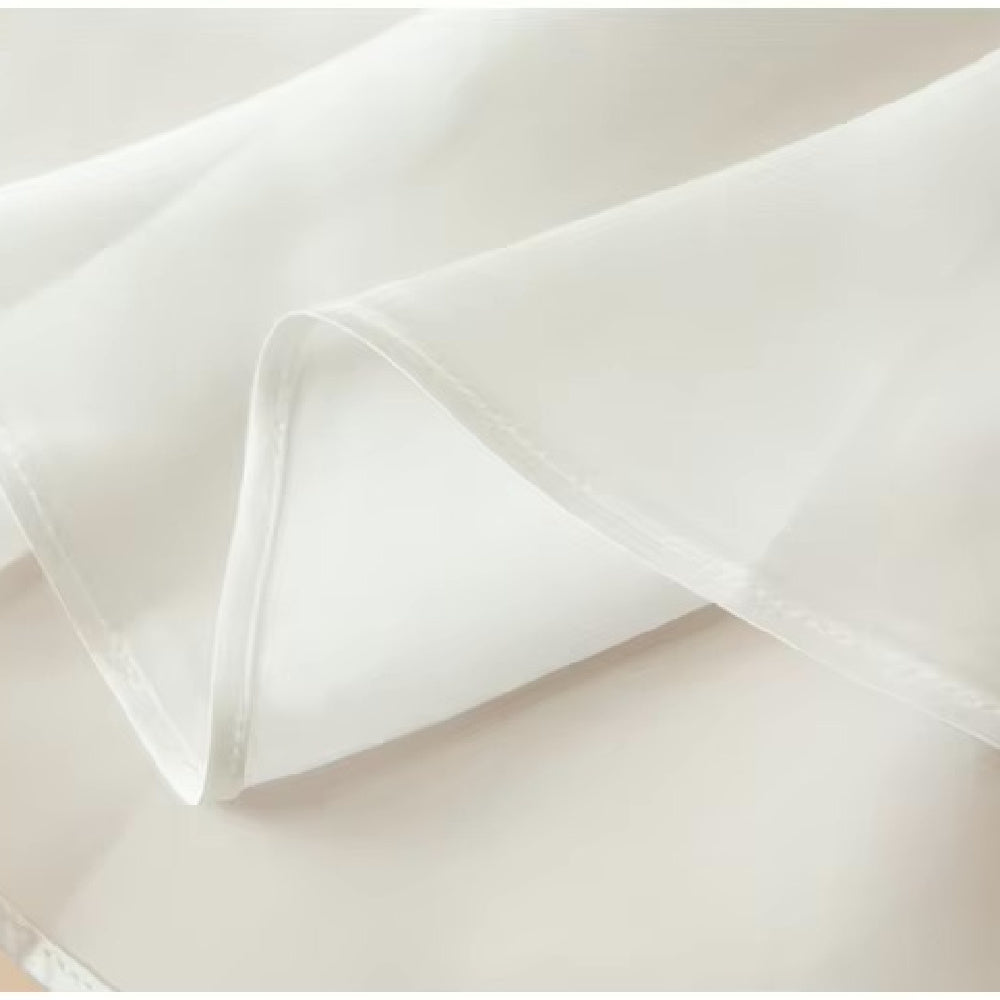 Long flare silk skirt | Summer skirt in natural silk