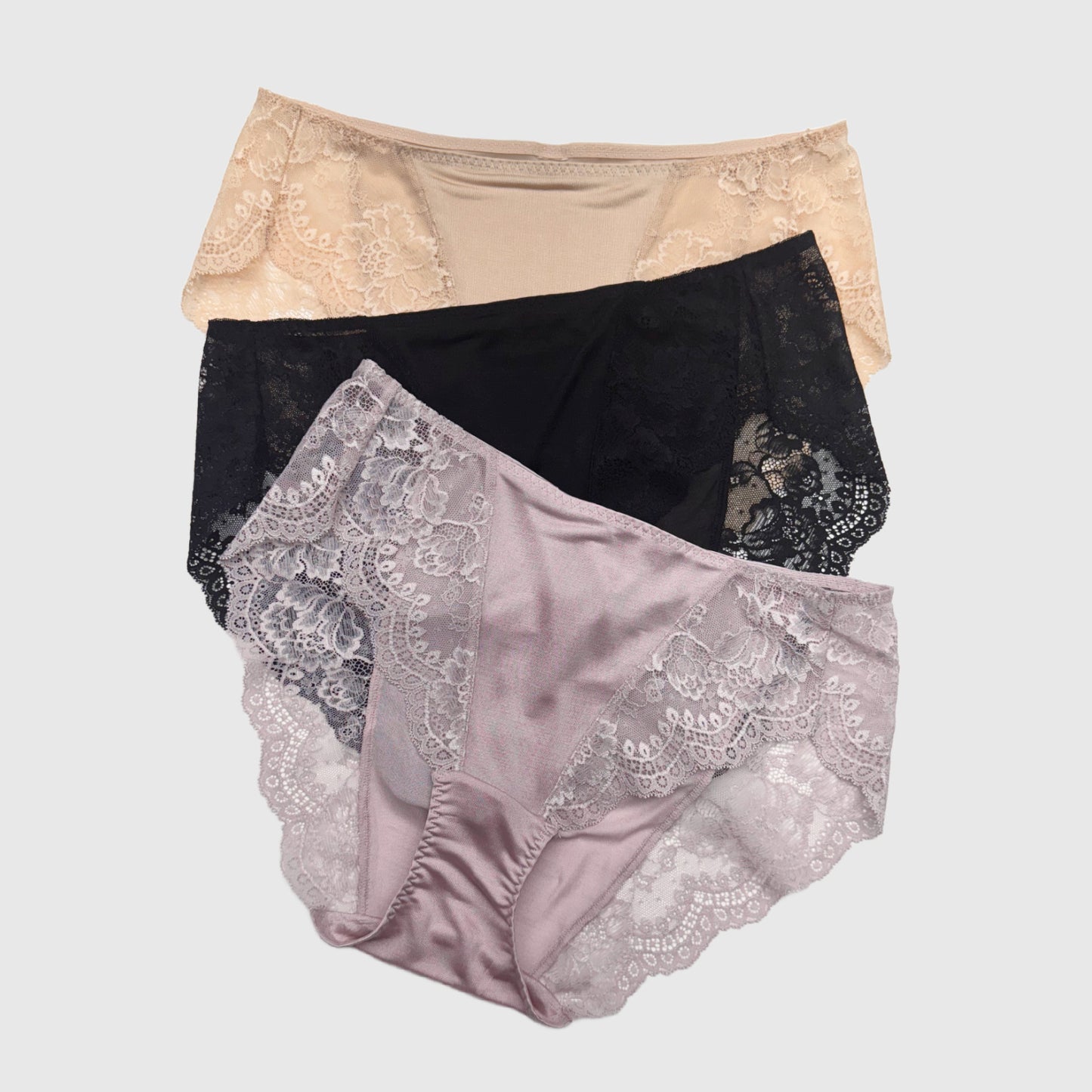Silk jersey bikini underwear | Women's silk lingerie and underwear