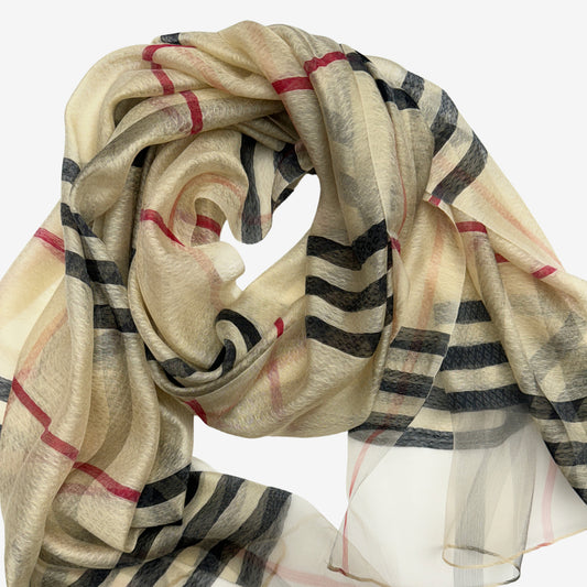 light silk wool shawl wrap