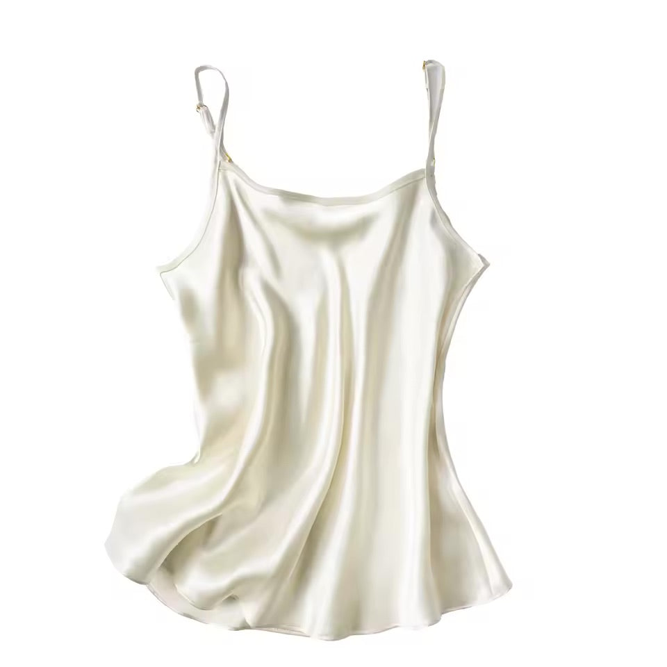 Natural Silk Camisole | 12 Colors | Women’s silk loungewear
