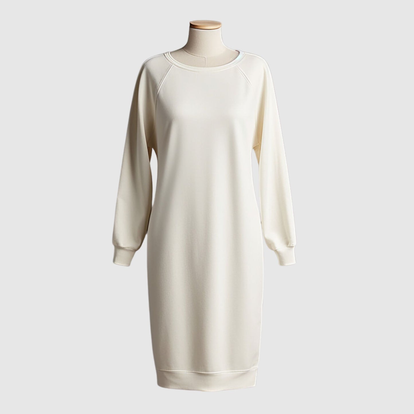 sweatshirt tunic organic cotton fleece