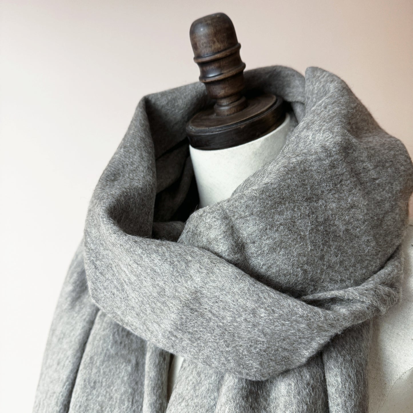Long lambswool shawl | 16 Colors | Wool Shawl